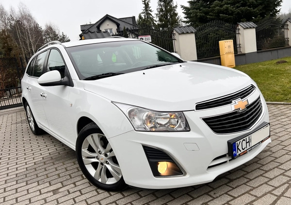 Chevrolet Cruze cena 27900 przebieg: 189595, rok produkcji 2013 z Wronki małe 667